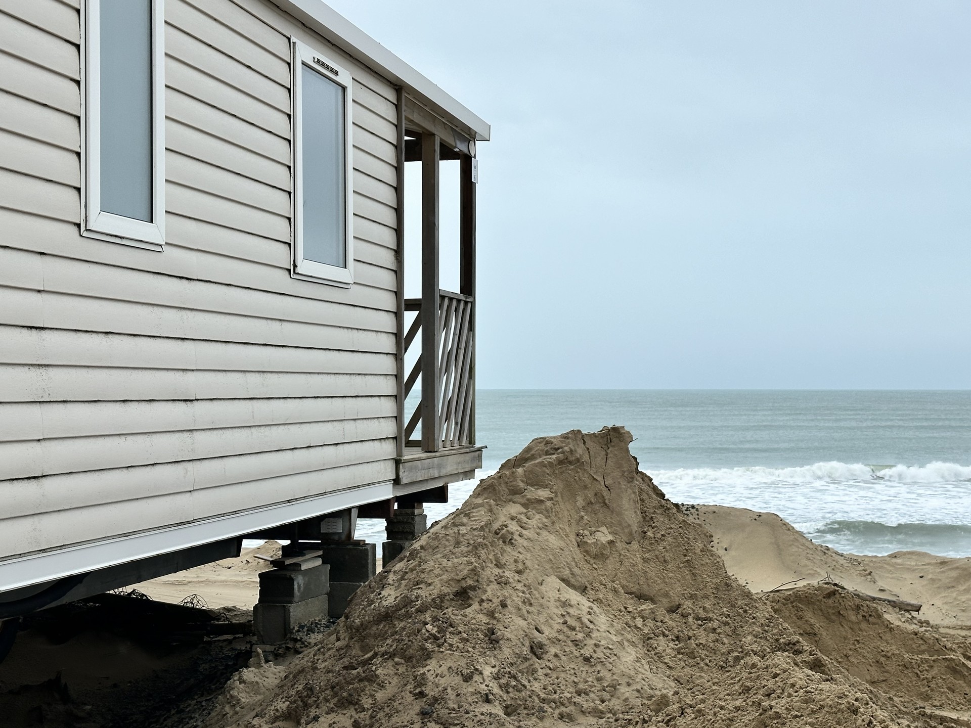 Campings littoraux en péril — érosion marine
